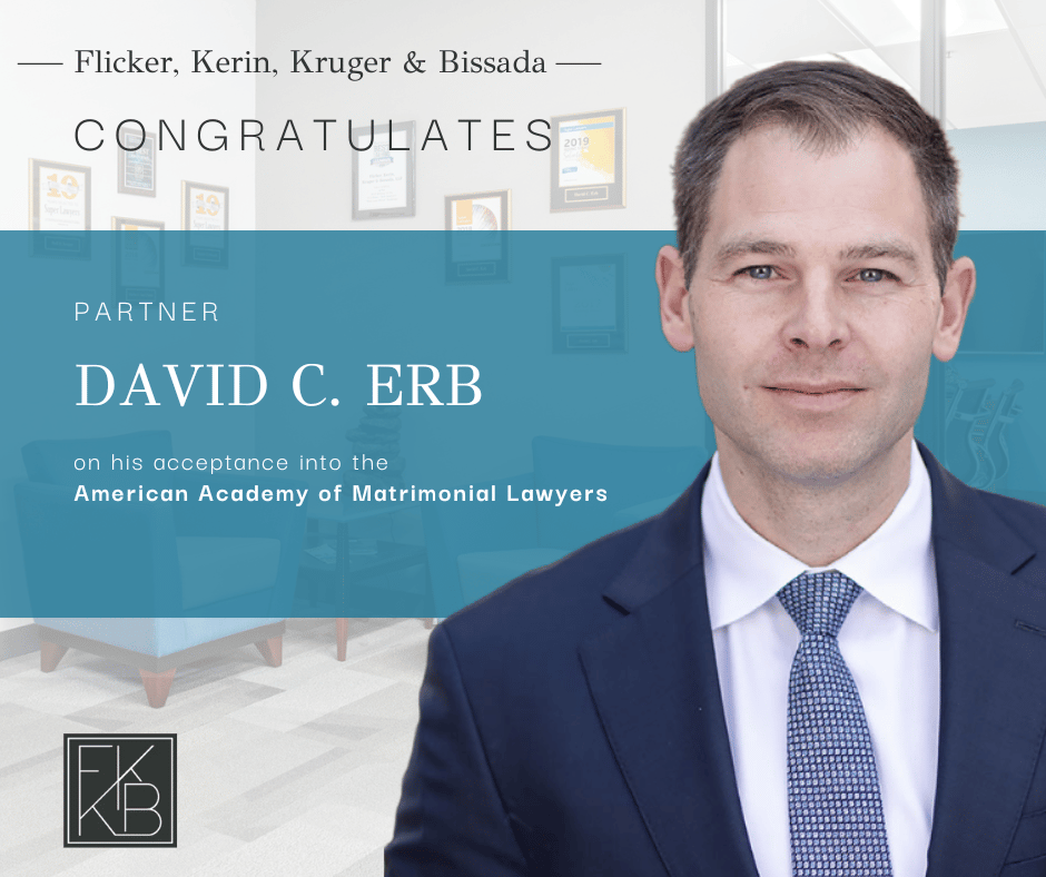 Partner David C. Erb Accepted Into American Academy of Matrimonial Lawyers