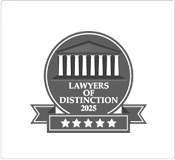 2025 Lawyers of Distinction Badge